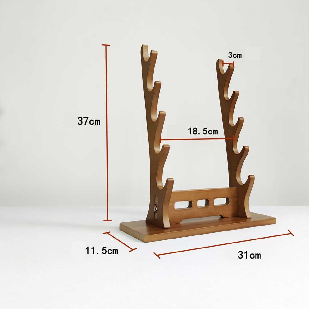 Amazon.co.jp: 剣ラック、剣スタンド、無垢材剣ラック、刀用ウッド